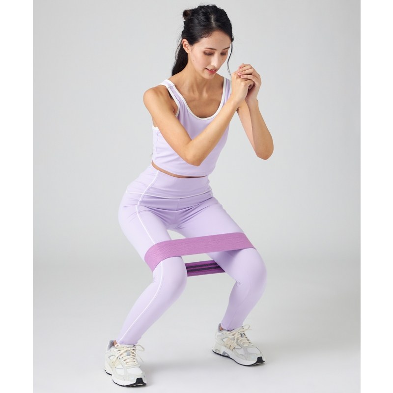 Chacott BALANCE时尚休闲运动舞蹈服热瑜伽镶边紧身裤女ONWARD