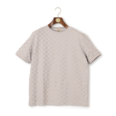 J.PRESS商务内搭吸汗速干PREMIUM JERSEY男士格纹短袖T恤ONWARD