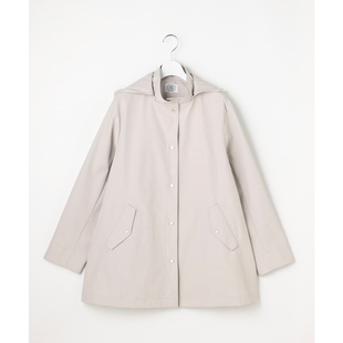 J.PRESS时尚 简约休闲适宜双面穿干爽斜纹弹力连帽外套女ONWARD