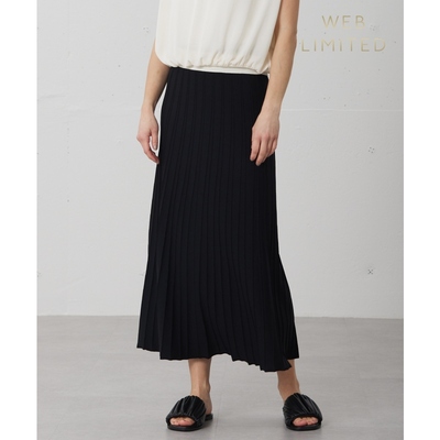 BEIGE，MONSTERA温柔气质舒适百褶设计半身裙女ONWARD