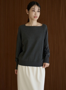 UNFILO时尚精美设计感防UV御菌防臭美丽针织方领女ONWARD