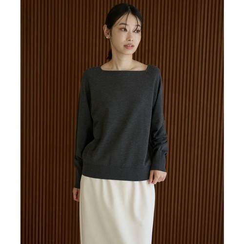 UNFILO时尚精美设计感防UV御菌防臭美丽针织方领女ONWARD