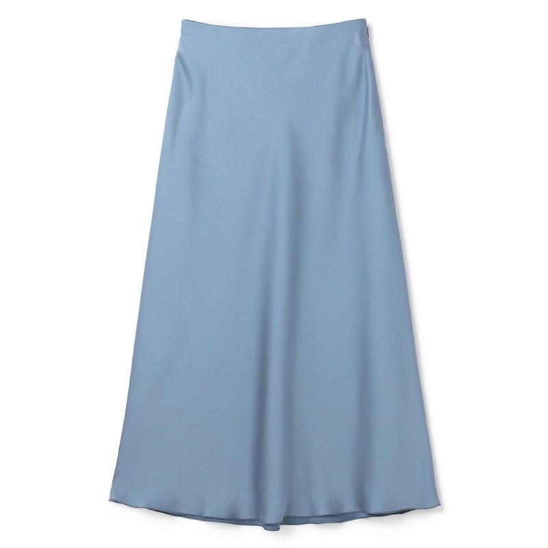 UNFILO可洗缎面设计时尚适宜简约半身裙女ONWARD