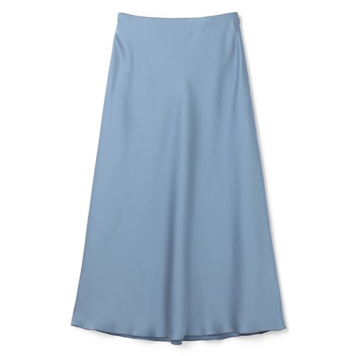 UNFILO可洗缎面设计时尚适宜简约半身裙女ONWARD