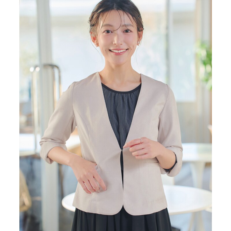 Tiaclasse温柔气质甜美清新无衬里夏季夹克外套女ONWAR