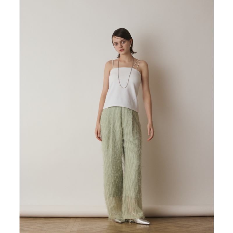 GRACE CONTINENTAL时尚气质高智感通勤压纹抹胸上衣女ONWARD