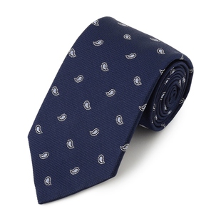 J.PRESS商务休闲感复古提花系列佩斯利花纹领带男士ONWARD