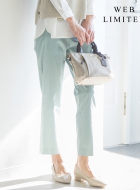 J.PRES日系显瘦气质休闲女长裤日本官网直邮进口日系轻奢ONWARD