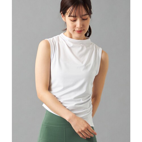 Chacott BALANCE休闲瑜伽运动风干爽拉伸无袖T恤女ONWARD