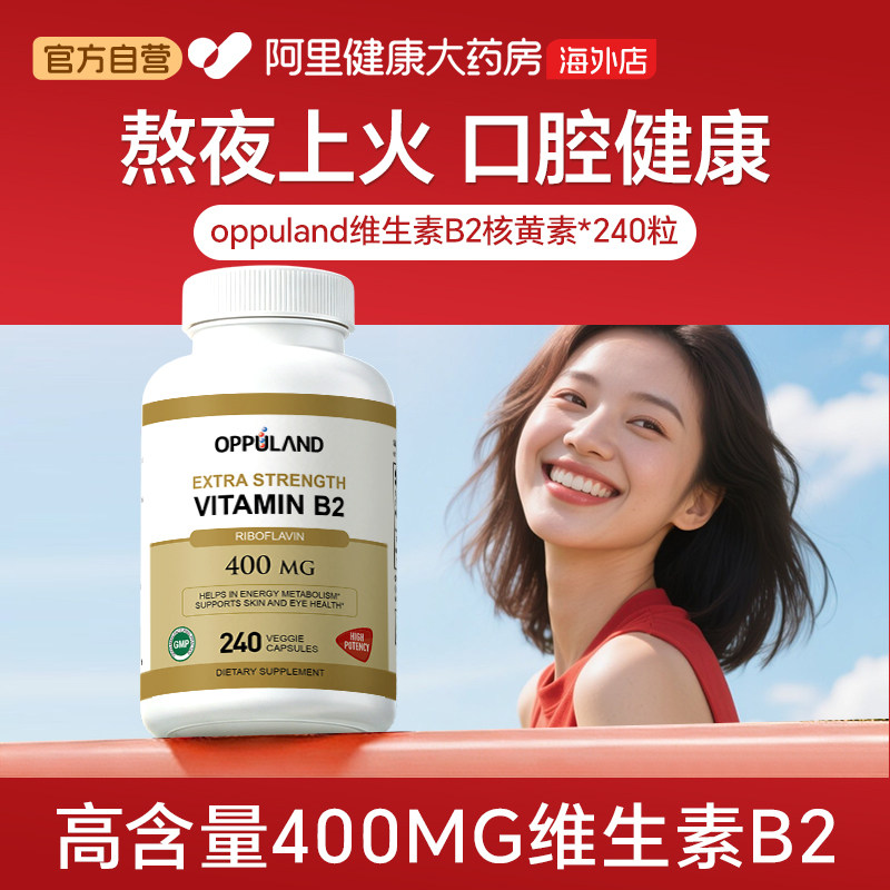 OPPULAND维生素b2400mg240粒图片
