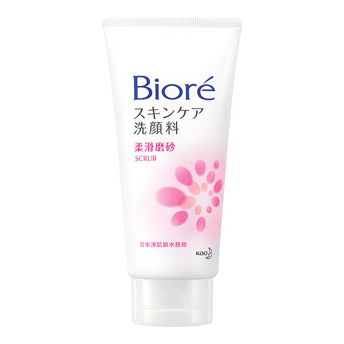 Biore/碧柔柔滑磨砂洗面奶100g
