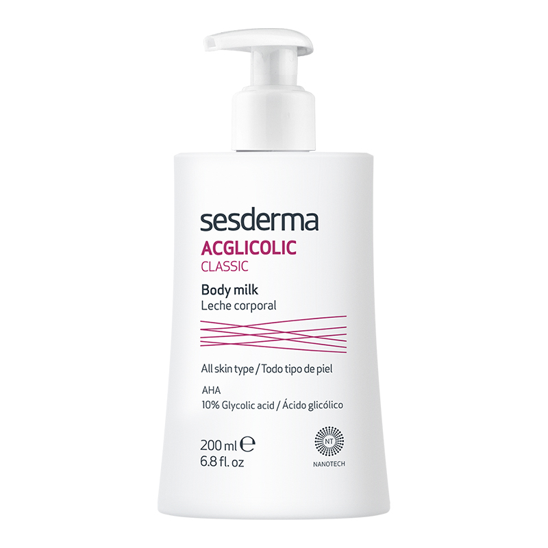 sesderma西班牙身体乳去鸡皮提亮保湿补水春夏可用果酸款200ml