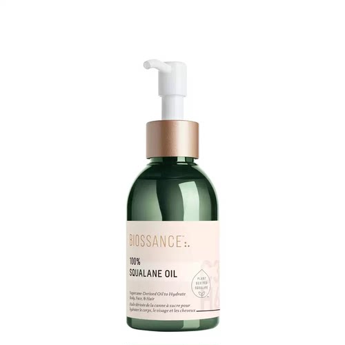 BIOSSANCE100%角鲨烷精华油甘蔗提取水润柔软淡细纹