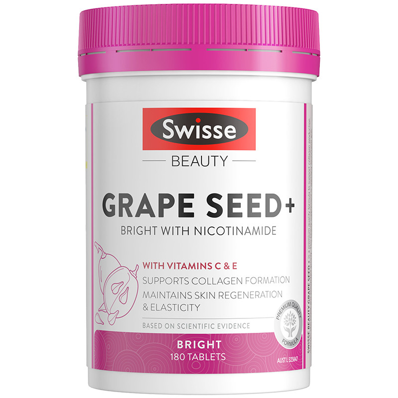 Swisse斯维诗葡萄籽烟酰胺180片