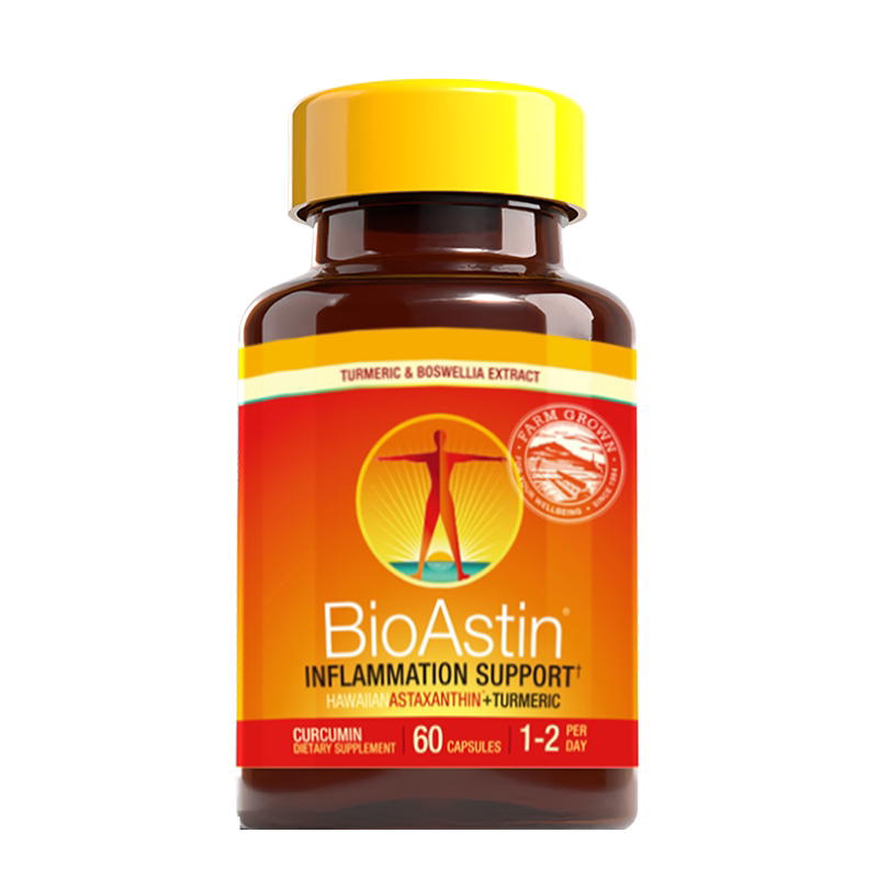 BioAstin百奥斯汀姜黄舒缓复配天然虾青素虾青素60粒