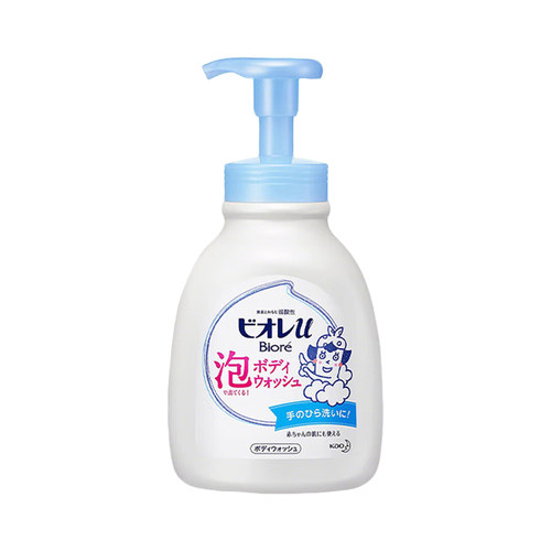 碧柔儿童无香型泡沫沐浴露600ml