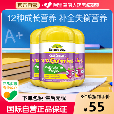 Nature'sWay浆果口味是罐装