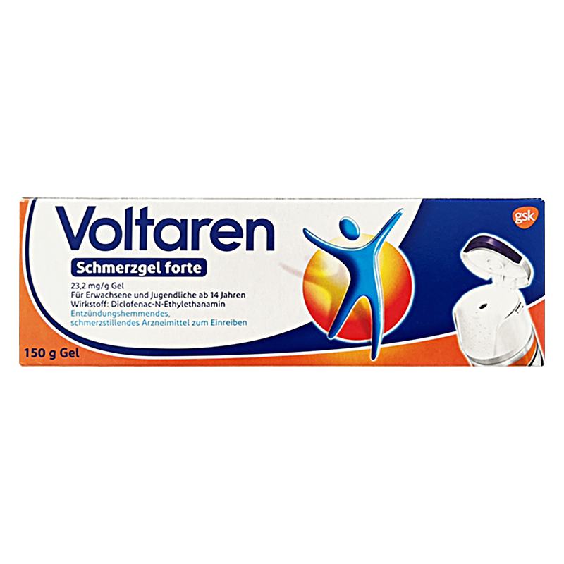 德国进口扶他林Voltaren加强版止痛凝胶舒缓肌肉酸痛膏拉伤软膏