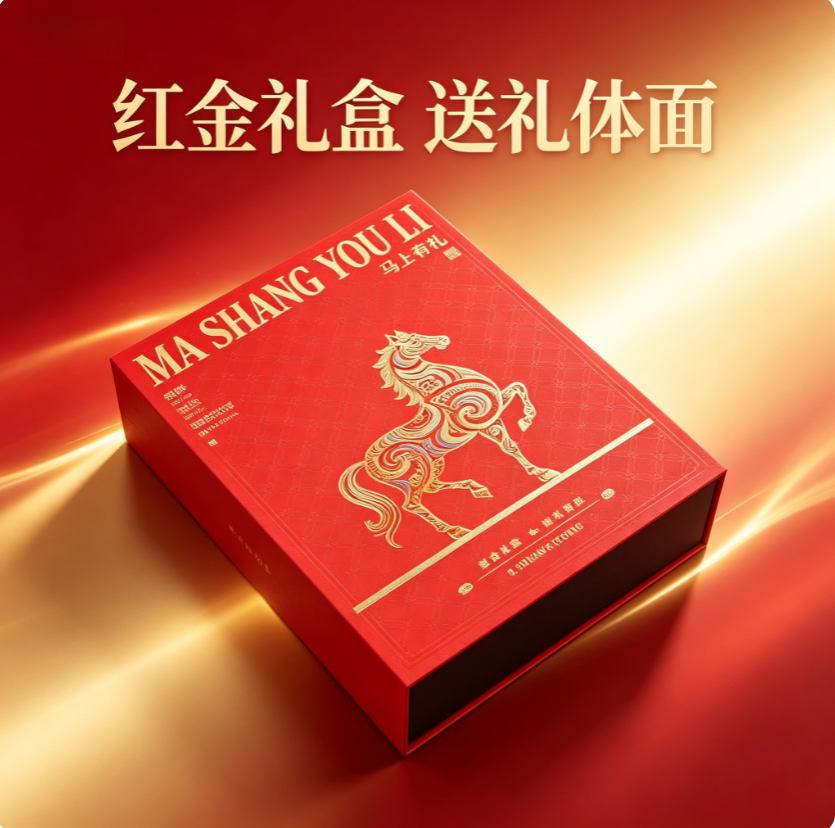 马上有礼肉桂岩茶礼盒装一套3铁盒6小泡袋茶叶高档礼盒节日送礼