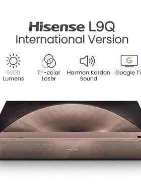 Hisense海信L9Q激光电视全色4K超短焦投影仪100/120英寸海外版国际版
