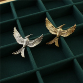 Mockingjay 欧美风饥饿游戏嘲笑鸟hunger games pin胸针徽章批发