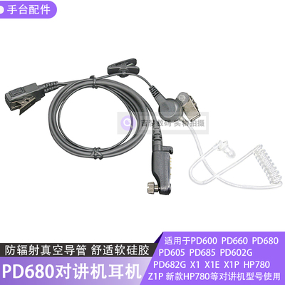 PD685耳麦适用Z1P海能达手台