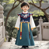 小少爷帅气古风春装 男童汉服2026新款 中国风唐装 古装 男 儿童新中式