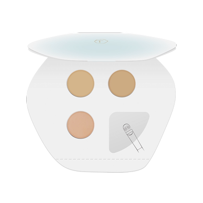 彩棠三色遮瑕盘0.45g小样