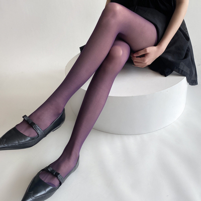 高夏季级感彩色丝袜光腿神器