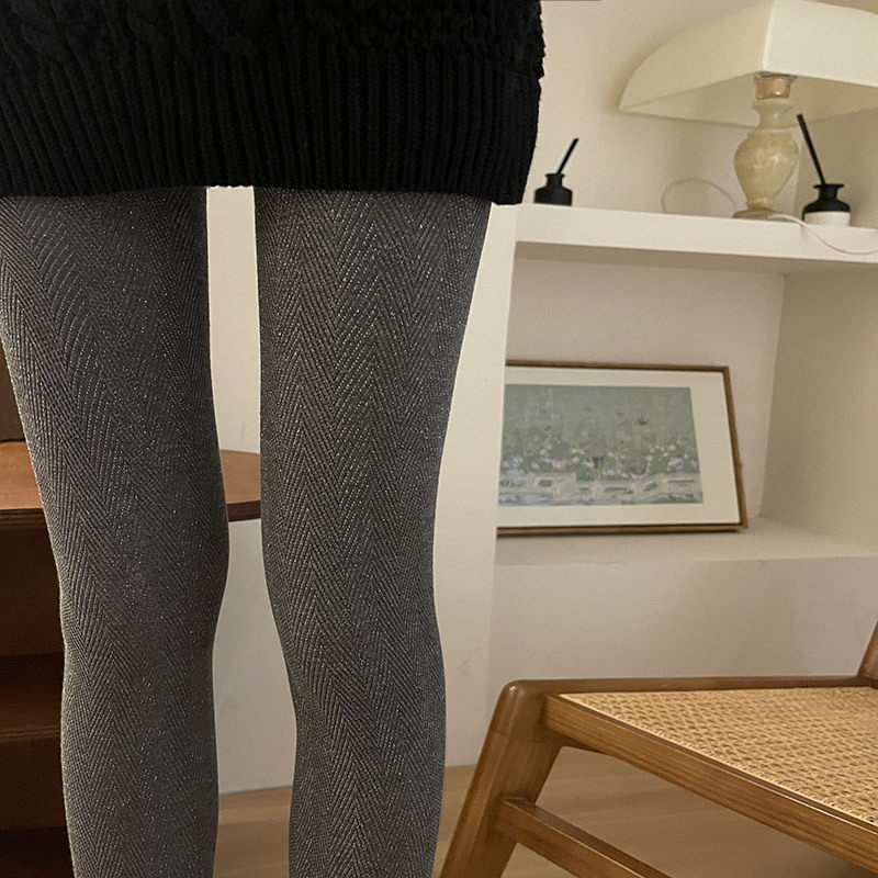 韩国秋冬银葱亮丝人字纹连裤袜气质不透肉托腹弹力连脚芭比打底裤,女士内衣/男士内衣/家居服,连裤袜/打底袜,淘宝优惠券,粉丝福利购,淘宝优惠卷