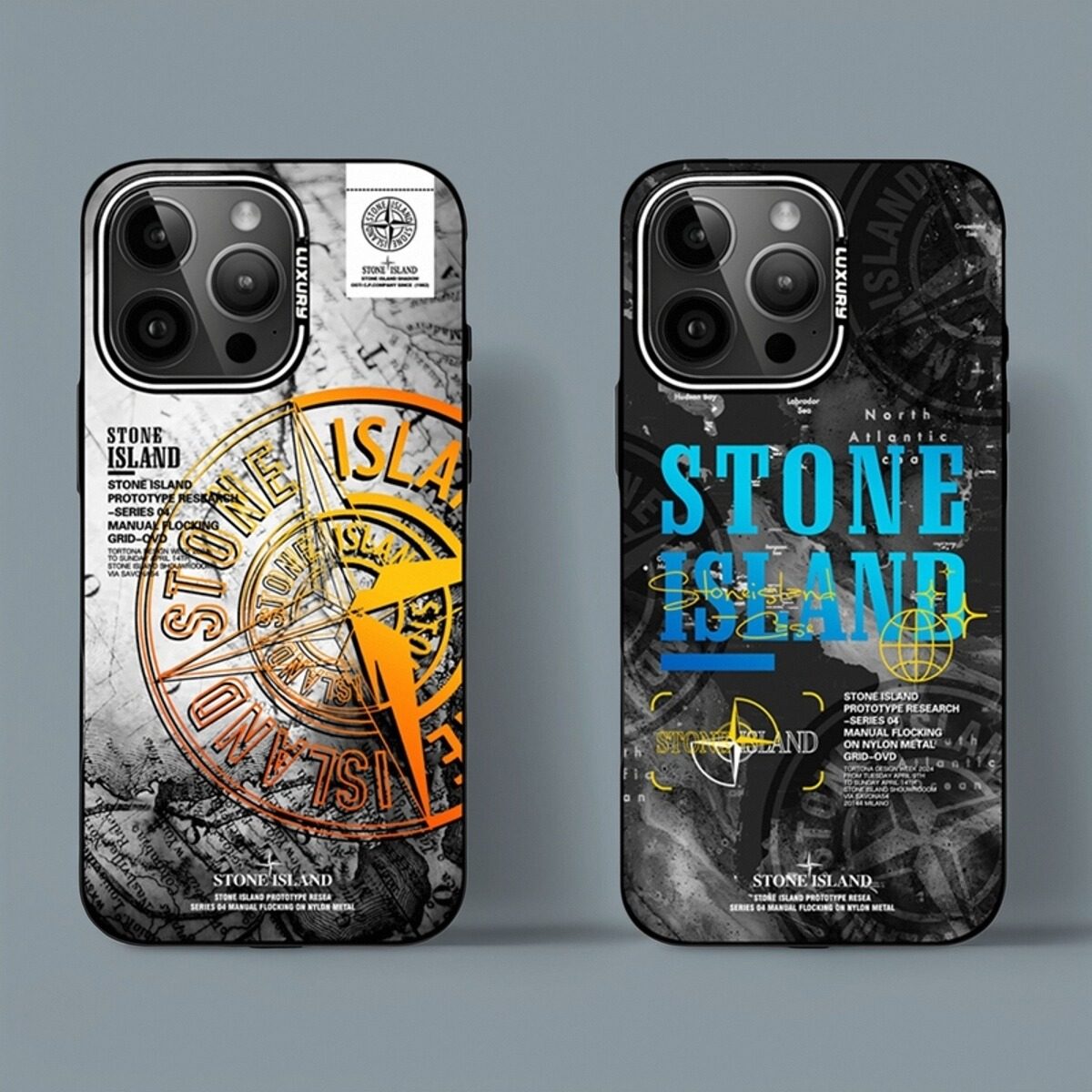 高街石头岛适用苹果iphone15promax手机壳男生高级潮牌iPhone16小众创意14plus全包防摔保护套13个性时尚12男