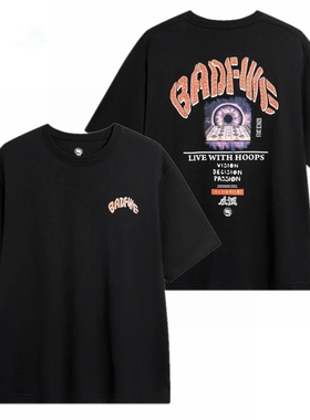 李宁短袖T恤男子反伍BADFIVE宽松圆领文化衫AHSU417/415/435LL