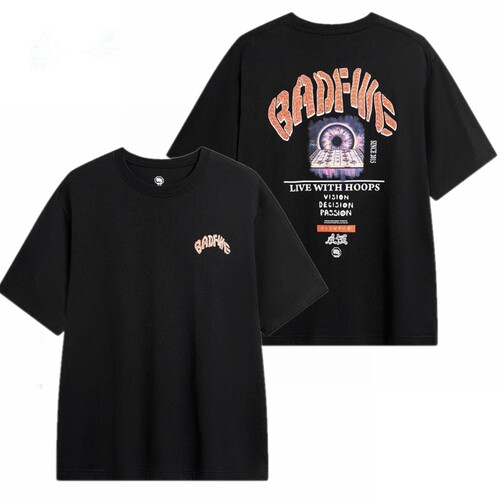 李宁短袖T恤男子反伍BADFIVE宽松圆领文化衫AHSU417/415/435LL