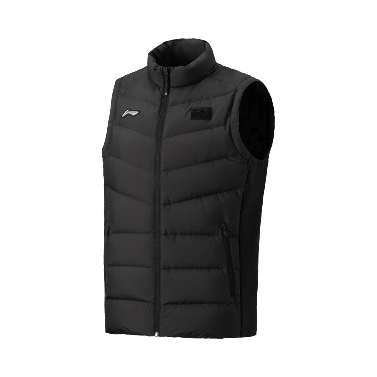 李宁运动马甲2025冬季新款羽毛球系列男女同款羽绒马甲AMRV031