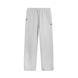 反伍男子直筒加绒保暖宽松运动长裤 新品 AKLV781 2025冬季 李宁卫裤