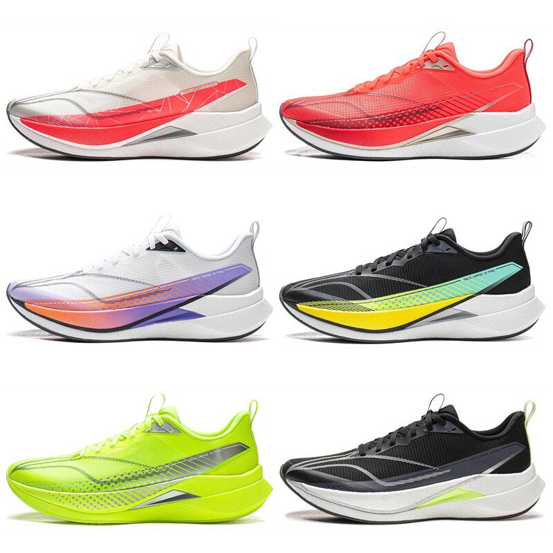 李宁赤兔9 PRO男子2026新款䨻丝反光轻量回弹竞速训练跑鞋ARPW001