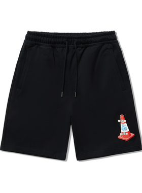 李宁X Phil Hackett联名系列男子简约舒适宽松短卫裤AKSU153