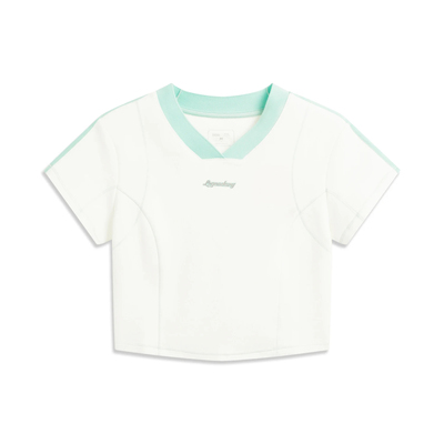 李宁 x LPL联名系列女子2026新款修身短袖文化衫AHSW160-6