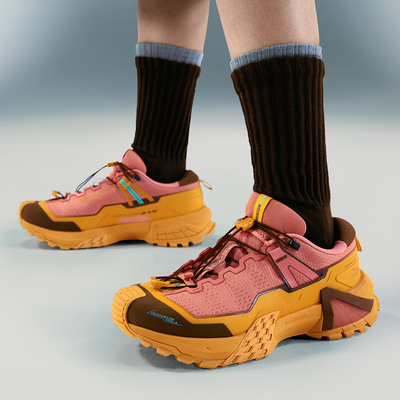 李宁CF溯 行川Pro男女同款轻量高回弹䨻丝户外徒步鞋AHTU017