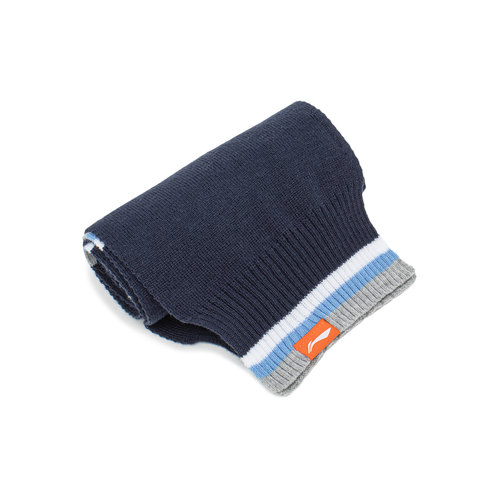 Lining/李宁正品2024新款儿童运动休闲百搭针织保暖围巾YWJT015