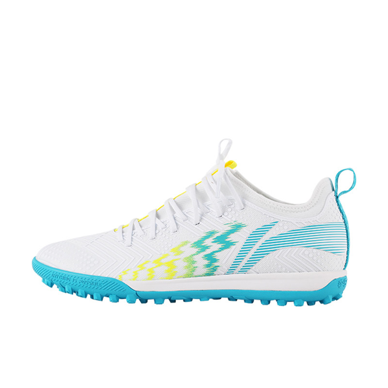 李宁疾影2 男子中端TF碎钉减震防滑运动训练足球鞋YSTU013