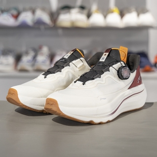 新款 旋转扣缓震软底休闲鞋 男女SOFT MAX AGLV001 李宁2025春季