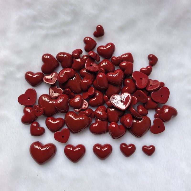 安可拉红半面爱心塑料红色仿珍珠爱心耳发饰配件diy材料鞋服辅料,饰品/流行首饰/时尚饰品新,其他DIY饰品配件,淘宝优惠券,粉丝福利购,淘宝优惠卷