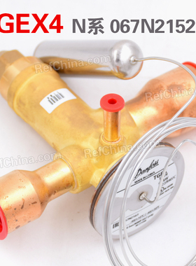 丹佛斯/Danfoss热力膨胀阀TGEX4 R22N系-40~10度不带MOP/067N2152