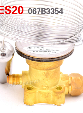 丹佛斯Danfoss热力膨胀阀感温元件 R404A/R507冷媒TES20-067B3354