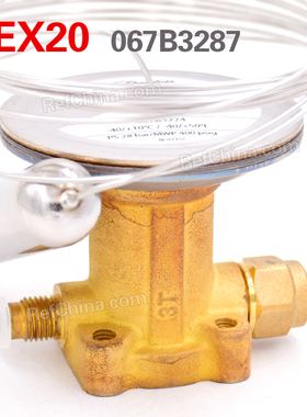 丹佛斯/Danfoss热力膨胀阀TE5-55感温元件R22冷媒TEX 20-067B3287