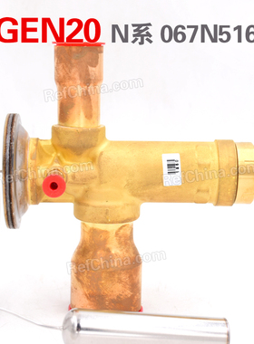 丹佛斯/Danfoss热力膨胀阀TGEN20-067N5167 N系列-40~10度不带MOP