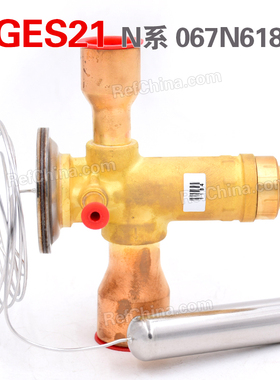 丹佛斯热力膨胀阀TGES21N系R404A/R507/-40~10度不带MOP/067N6185