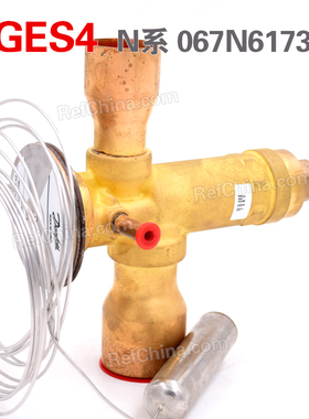 丹佛斯热力膨胀阀TGES4N系R404A/R507/-40~10度不带MOP/067N6173