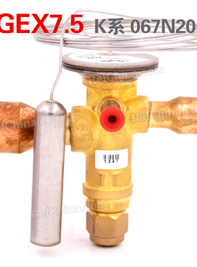 丹佛斯热力膨胀阀TGEX7.5/K系/R22/-25~10度/带MOP/067N2006